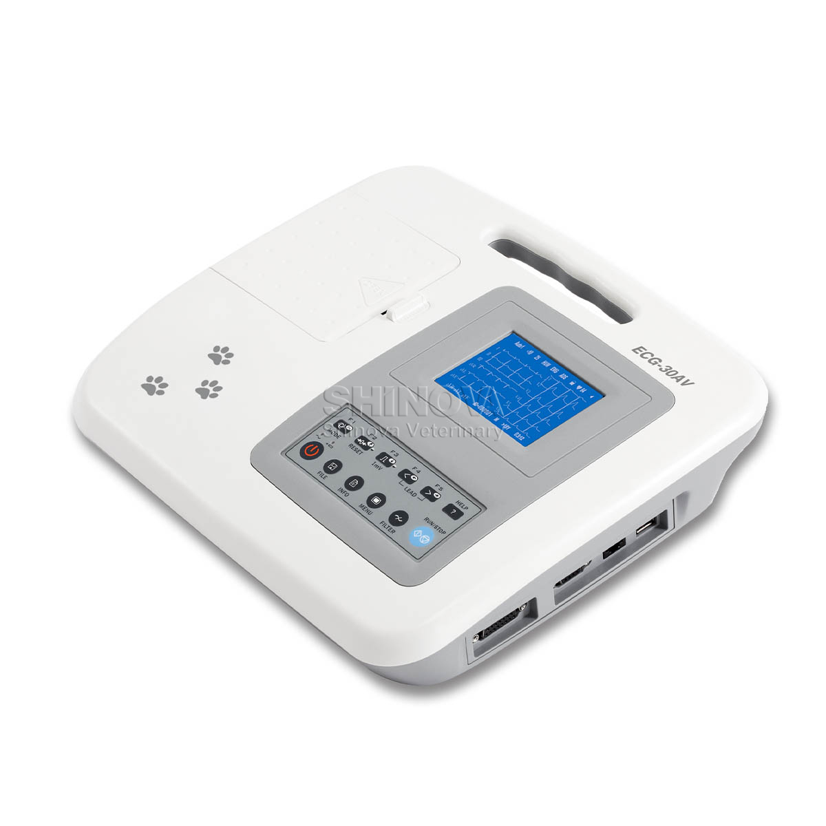 휴대용 수의사 ECG 기계 