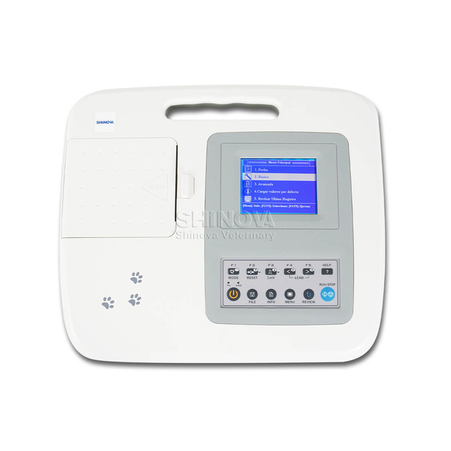 휴대용 수의사 ECG 기계 